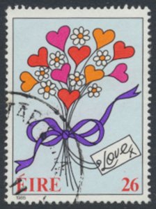 Ireland  SC# 607   SG 604 Used  Love  see details & scan