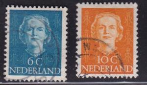 Netherlands 307-8, Used