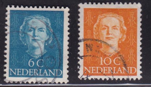 Netherlands 307-8, Used