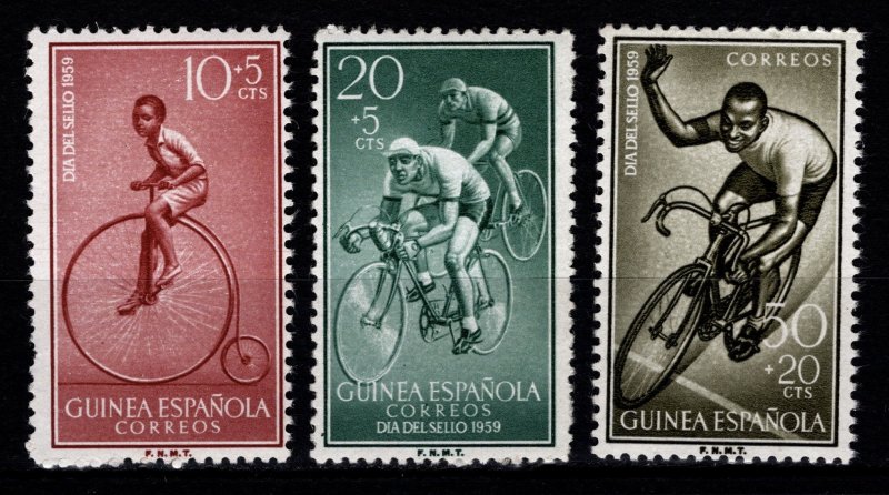 Spanish Guinea 1959 Colonial Stamp Day, Set [Unused]