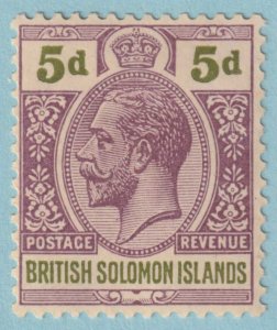 SOLOMON ISLANDS 34  MINT HINGED OG * NO FAULTS VERY FINE! - TBS