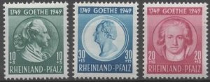 German Occupation - Scott # 6NB7-9 VF MNH