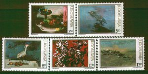 1911 - Yugoslavia 1981- Animal Paintings - MNH** Set