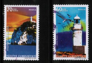 TURKEY 2005 - USED STAMPS - LIGHTHOUSES