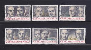 Czechoslovakia 1925-1930 Set U Famous People