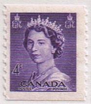 Canada Mint VF-NH #333 QEII 4c coil