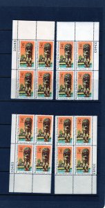 C84 City of Refuge, MNH set/4 PB 4 positions (#33463)