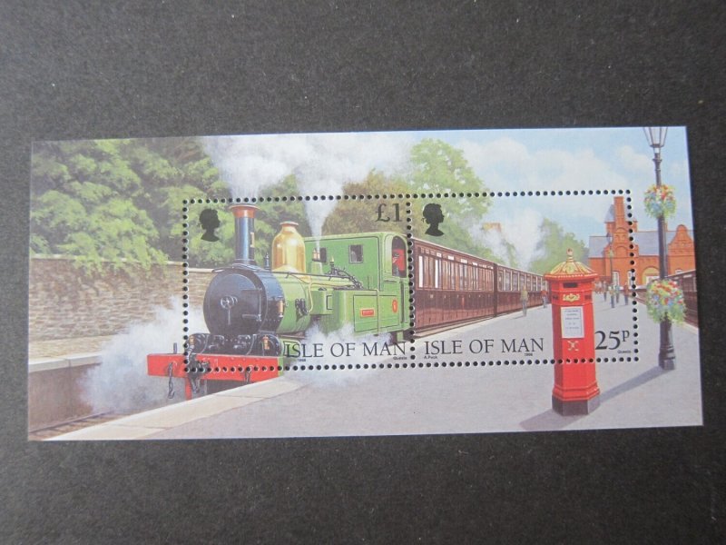 Isle Of Man 1998 Sc 785 Train set MNH