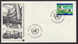 UN Vienna Buildings 1979 Geneva U/A FDC BIN