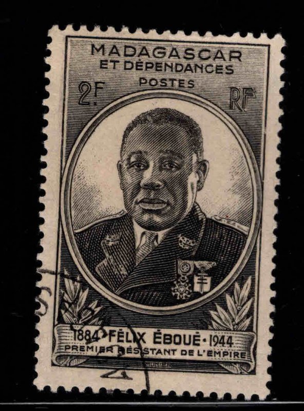 Madagascar Malagasy Scott 259 Used Eboue stamp