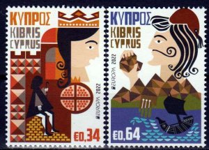Cyprus - Postfris/MNH - Complete set Europa, Myths and Stories 2022