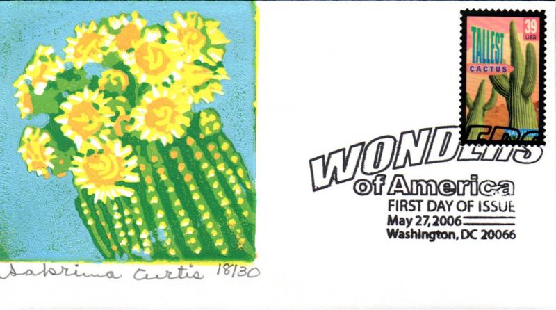 #4035 Saguaro Cactus S Curtis FDC