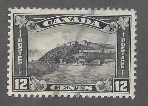 Canada Scott #174 Used 12c The Citadel at Quebec 2018  CV $6.50