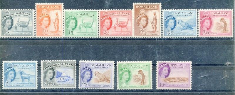 SOMALILAND  SCOTT#128/39   MINT HINGED ORIGINAL GUM AS SHOWN