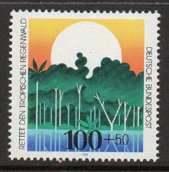 Germany 1992 Preservation of Rain Forests VF MNH (B733)