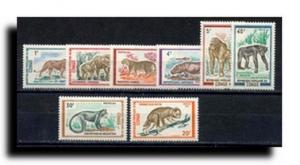 Congo Peoples Republic Scott #268-275