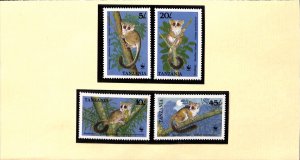 Tanzania WWF World Wild Fund for Nature MNH stamps