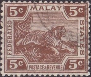 Malaya-Federation of Malay States #59 Used