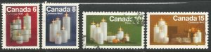 Canada  606-609  Used   Complete