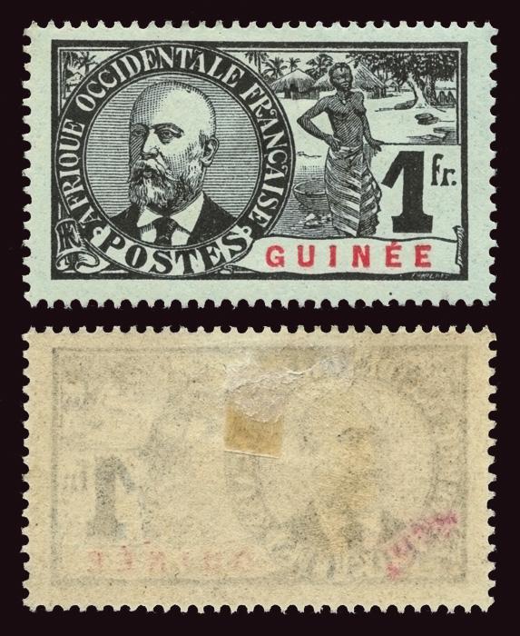 FRENCH GUINEA Scott #45 1906 Dr. Ballay unused HR