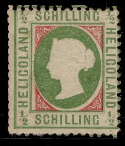 HELIGOLAND QV SG6a, ½sch rose & yellow-green, M MINT. Cat £160.