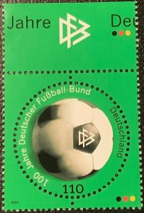 GERMANY 2000. Centenary German Football Federation. Yv #1922. NHM-