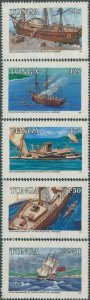 Tonga 1985 SG905B-909B Will Mariner's Departure set MNH