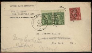 USA Colorado Kansas 1933 Dodge and Trinidad RPO Train Cover 94629