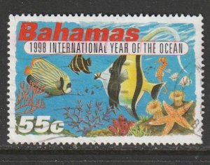 1998 Bahamas - Sc 927 - used VF - 1 single - Int Year of the Ocean