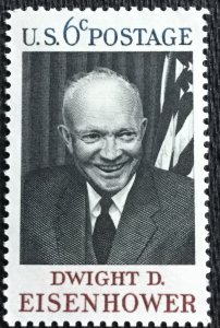 US MNH #1383 Single Dwight D Eisenhower SCV $.25