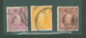 New Zealand #132/135/136 Used