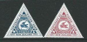 NEW ZEALAND SG2078/9 1997 PIGEON POST MNH