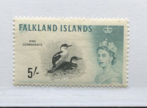 Falklands QEII 1960 5/ mint o.g. hinged