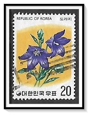 Korea South #950 Flower Issue Broad-bell Used