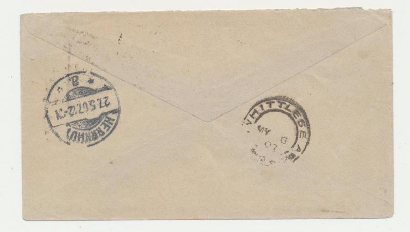 CAPE OF GOOD HOPE -GERMANY 1907, SHILOH CDS ON 2½d ENVELOPE TO SACHSEN