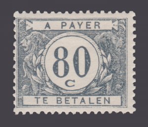 BELGIUM POSTAGE DUE STAMP 1934. SCOTT # J38. UNUSED.