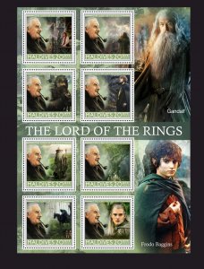 Stamps. Cinema. The Lord of the Rings 2023 year 1 sheets perforated MNH**