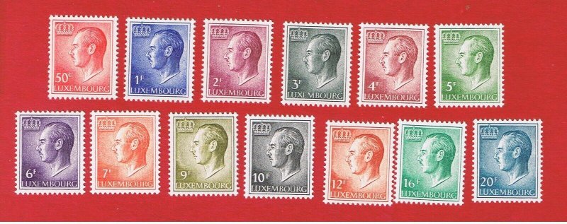 Luxembourg #418//575  MNH OG  Grand Duke  Free S/H