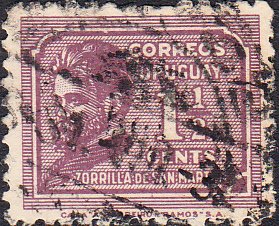 Uruguay #414  Used