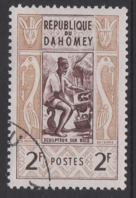 Dahomey Sc#141-144 Used