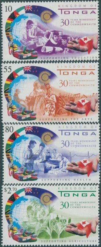 Tonga 2000 SG1483-1486 Commonwealth Membership set MNH