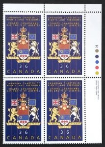 Canada 1133i Plate Block UR VF MNH