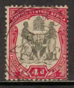 British Central Africa  #46  used  (1897)  c.v. $2.25