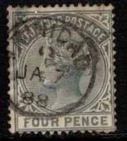 Trinidad - #71 Queen Victoria - Used