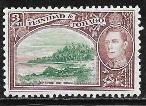 Trinidad and Tobago 52: 3c Mt. Irvine Bay, Tobago, MH, VF