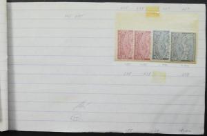 EDW1949SELL : PANAMA Interesting Mint & Used collection on Old Time approval pgs