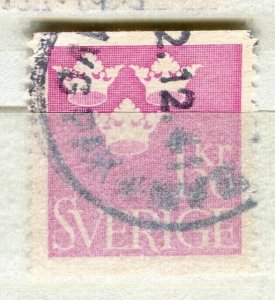 SWEDEN; 1939 early Arms Definitive issue fine used 1.20K. value