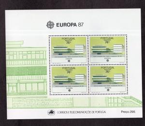 Portugal Madeira   #119a  MNH  1987  Europa  sheet modern architecture