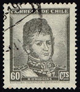 Chile #252 Bernardo O'Higgins; Used (0.25)