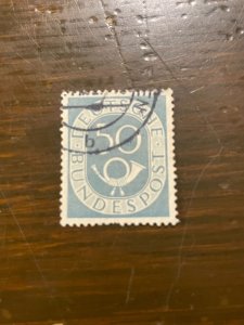 Germany SC 681 Used 50pf Numeral & Post Horn (2) - VF/XF